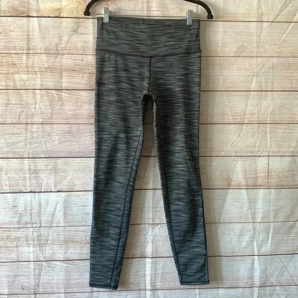 PrAna Caraway Spacedye Leggings Small Performance Fleece Stretch Infused - Picture 1 of 13